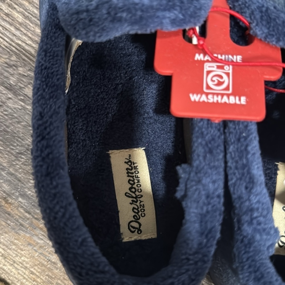 Gel infused memory foam knit slippers - Picture 8 of 9